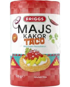 Majskaka Taco FRIGGS, 125g