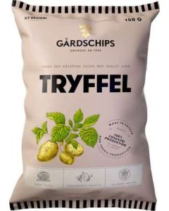 Krispiga chips  Tryffel 150g Gårdschips