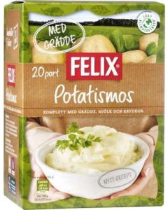 Potatismos FELIX, 20p/785g med Grädde