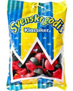 Hallon/Lakrits Båtar SVENSKT GODIS, 325g