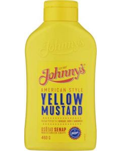 Johnnys Yellow Mustard  460g