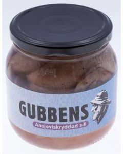 Gubbens Anchoviskryddad Sill 570g