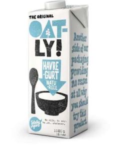 Havregurt Naturell Oatly, 1l