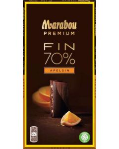 Marabou Premium Dark Orange 100g