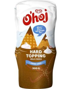 O`hoj Chokladsås Hard Topping 300g