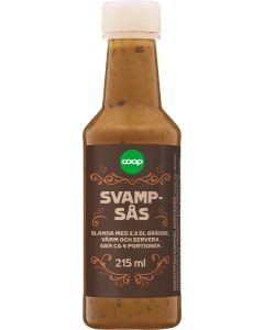 Svampsås Coop, 215 ml.