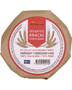 Delikatessknäcke med svartkummin 135g