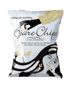 Chips Varsamt saltade 200g Bjäre Chips