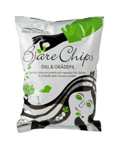 Chips Dill & Gräddfil 200g Bjäre Chips