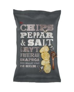 Chips Svartpeppar Salt Grytfriterade 180g ICA