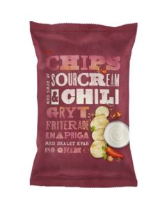 Chips Sourcream & Chili 180g ICA