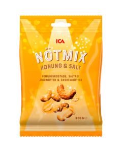 Nötmix Honung & Salt 200g ICA