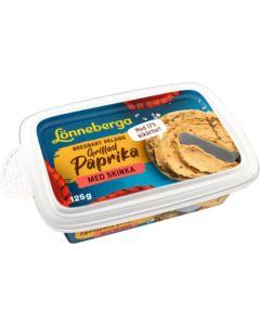 Bredbart pålägg Grillad Paprika 125g Lönneberga