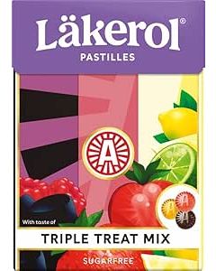 Läkerol Pastiller Triple Treat Big Pack 75g 