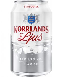 Norrlands Ljus Ekologisk 24x0,33l 4,7%
