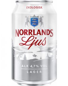 Norrlands Ljus Ekologisk 24x0,33l 4,7%