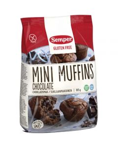 Semper Muffins mini choklad Glutenfri 185g 