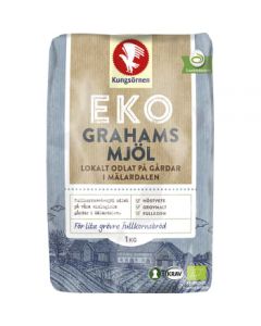 Grahamsmjöl Ekologisk 1kg Kungsörnen