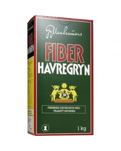 Fiberhavregryn 1kg Gyllenhammars