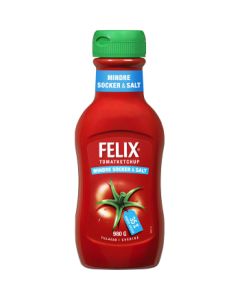 Ketchup Mindre socker & salt 980g Felix