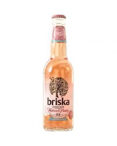 Rosécider Hallon & svarta vinbär Alkoholfri 33cl Briska