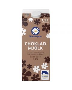 Chokladmjölk 1,5% 1,5l Skånemejerier