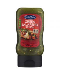 Green Jalapeño Relish Mild 300g Santa Maria