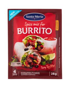 Burrito Spice mix 28g Santa Maria