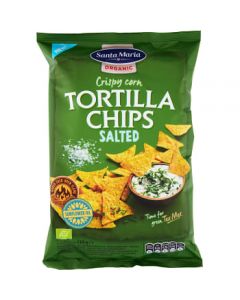 Tortilla Chips Salted Ekologisk 125g Santa Maria