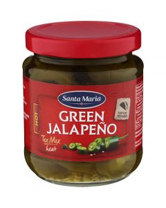 Green Jalapeño Hot 215g Santa Maria