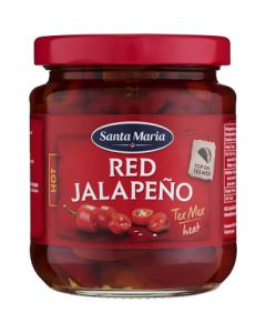 Röd jalapeño Hot 215g Santa Maria