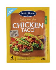 Kryddmix Taco Kyckling 28g Santa Maria