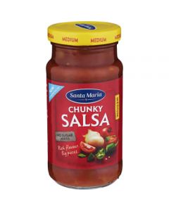 Chunky Salsa Medium 230g Santa Maria