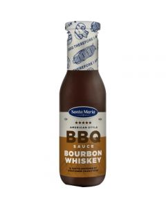 BBQ Sauce Bourbon Whiskey 370g Santa Maria