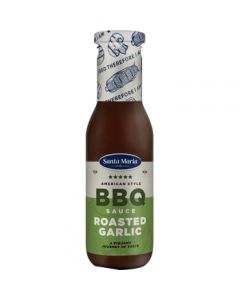 Santa Maria American BBQ Sauce Roasted Garlic 335g