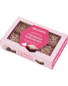 Delicato Chokladkaka med kokos 240g