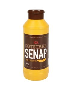 Senap Sötstark Mellangrov 500g ICA