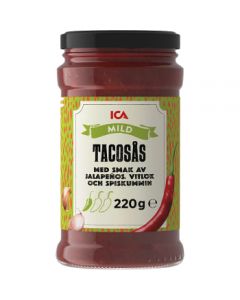 ICA Tacosås Mild 220g