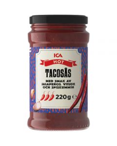 ICA Tacosås Hot 220g