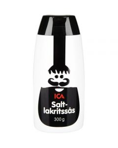 ICA Saltlakritssås 300g