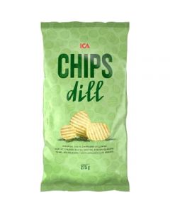 ICA Dillchips 275g