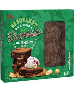 Brownie Hasselnötter 285g ICA