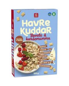 Havrekuddar Bovete & Kardemumma GARANT, 500g