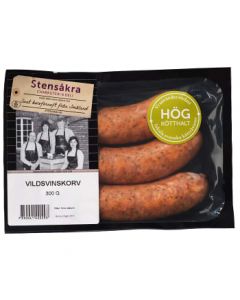 Stensåkra Vildsvinkorv 300g