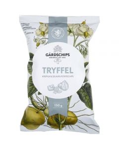 Krispiga chips med smak av Tryffel 150g Gårdschips