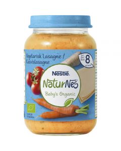 Barnmat Vegetarisk lasagne 8mån Ekologisk 190g Nestle