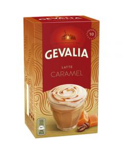 Kaffe Latte Caramel 10-p 170g Gevalia