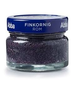 Abba Finkornig Rom (svart) 80g