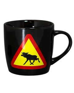 Tasse Achtung Elche