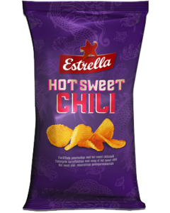 Estrella Hot Sweet Chili Chips 275g
